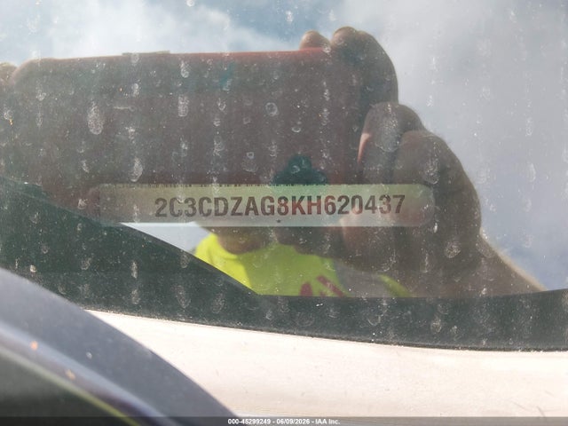 Dodge Challenger Sxt 2019 2C3CDZAG8KH620437 Image 9