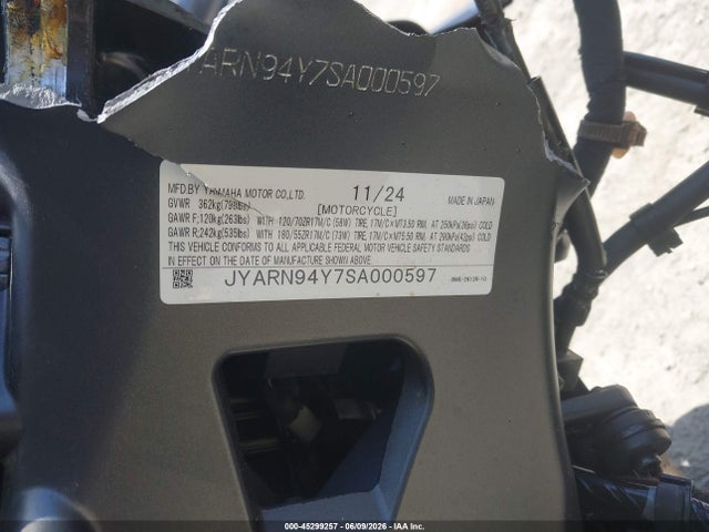 Yamaha Mt09 C 2025 JYARN94Y7SA000597 Image 10