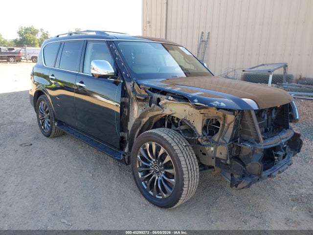 2022 Nissan Armada Platinum 4wd მანქანა იყიდება აუქციონზე, vin: JN8AY2CD9N9677594, აუქციონის ნომერი: 45299272