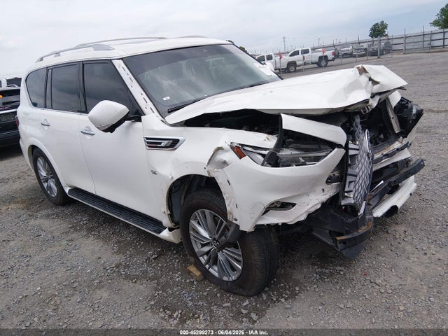 2019 Infiniti Qx80 Luxe მანქანა იყიდება აუქციონზე, vin: JN8AZ2NF5K9689460, აუქციონის ნომერი: 45299273