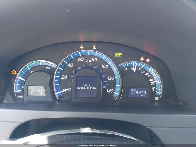 Aukcja sprzedaży 2013 Toyota Camry Hybrid Le, vin: 4T1BD1FK4DU088783, numer aukcji: 45299311