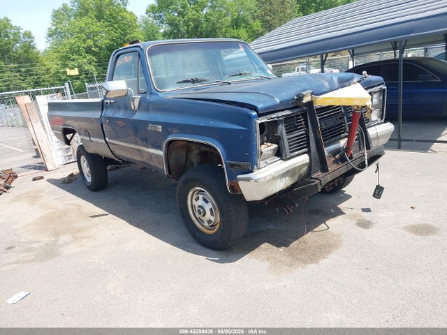 45299438 :رقم المزاد ، 1GTGK24M9GF712614 vin ، 1986 Gmc K2500 مزاد بيع