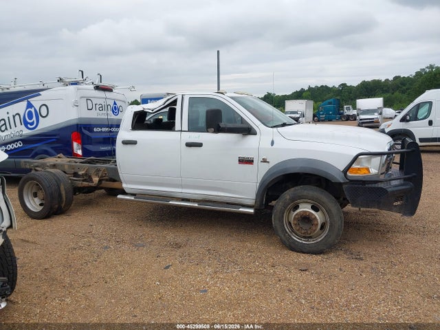 45299508 :رقم المزاد ، 3D6WU6CLXBG595911 vin ، 2011 Ram Ram 4500 Hd Chassis St/slt/laramie مزاد بيع
