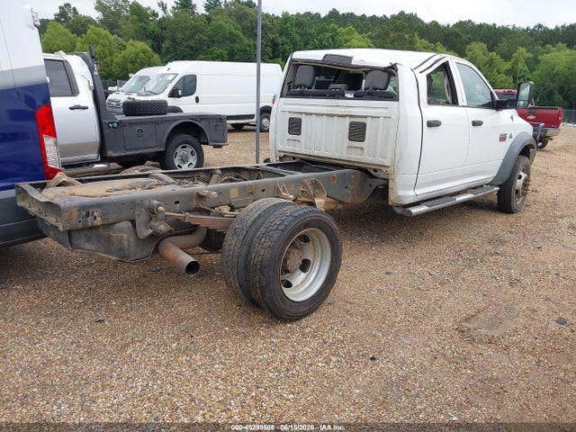 45299508 :رقم المزاد ، 3D6WU6CLXBG595911 vin ، 2011 Ram Ram 4500 Hd Chassis St/slt/laramie مزاد بيع