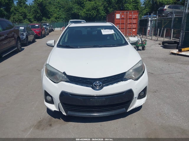 2016 Toyota Corolla S Premium მანქანა იყიდება აუქციონზე, vin: 2T1BURHE3GC482304, აუქციონის ნომერი: 45299520