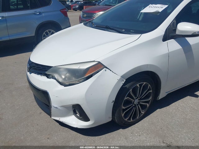 2016 Toyota Corolla S Premium მანქანა იყიდება აუქციონზე, vin: 2T1BURHE3GC482304, აუქციონის ნომერი: 45299520
