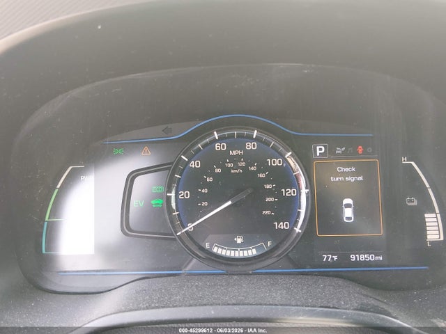 Aukcja sprzedaży 2018 Hyundai Ioniq Hybrid Blue, vin: KMHC65LC6JU102228, numer aukcji: 45299612