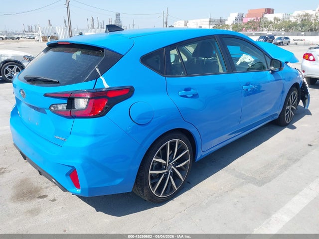 Aukcja sprzedaży 2024 Subaru Impreza Sport 5-door, vin: JF1GUAFC2R8296136, numer aukcji: 45299682