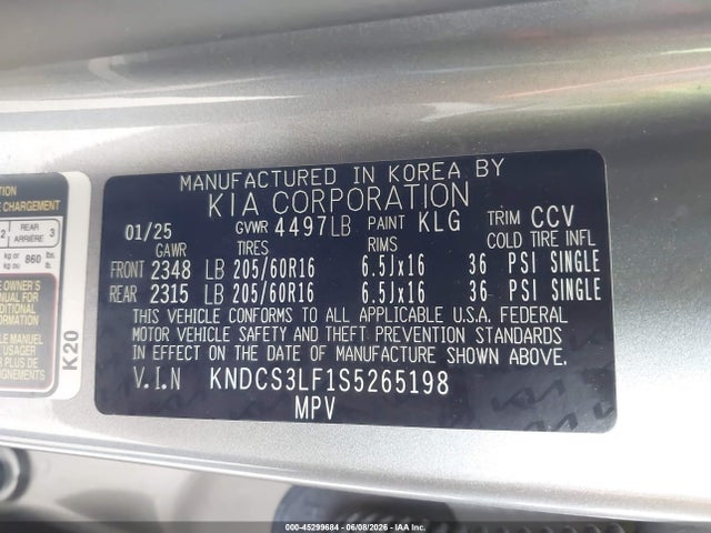 KIA Niro Plug-in Hybrid Ex 2025 KNDCS3LF1S5265198 Image 9