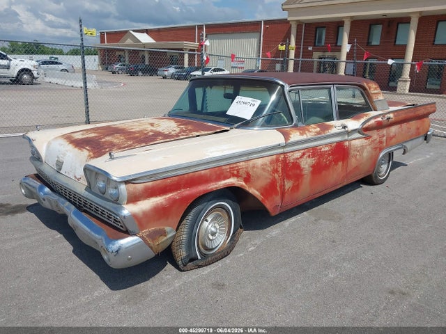 1959 Ford Galaxie 500 Fairlane მანქანა იყიდება აუქციონზე, vin: C9DS159381, აუქციონის ნომერი: 45299719