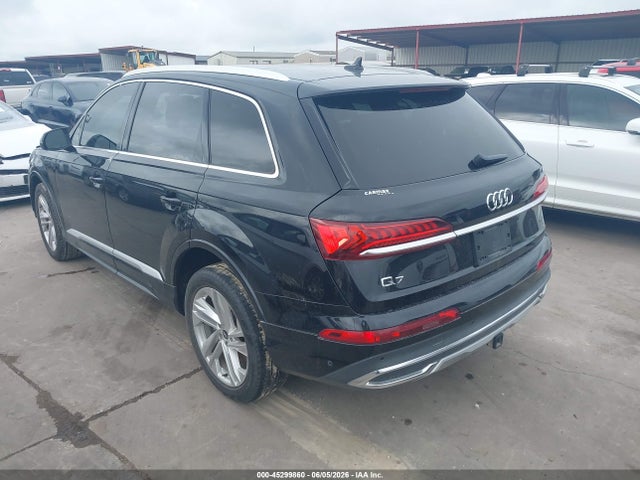 2021 Audi Q7 Premium Plus 45 Tfsi Quattro Tiptronic მანქანა იყიდება აუქციონზე, vin: WA1LJAF73MD020904, აუქციონის ნომერი: 45299860