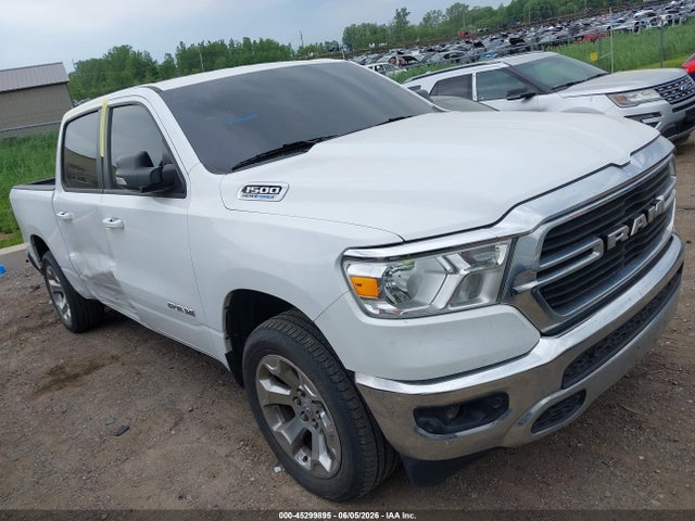 Продаж на аукціоні авто 2021 Ram 1500 Big Horn  4x4 5'7 Box, vin: 1C6SRFFT2MN771563, номер лоту: 45299895