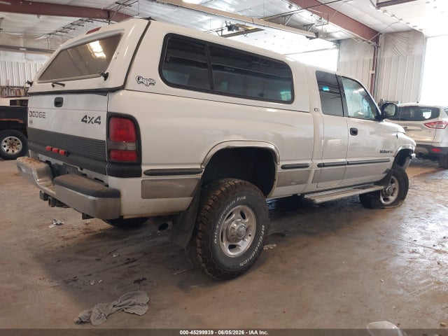Продаж на аукціоні авто 2000 Dodge Ram 2500 St, vin: 3B7KF23Z7YG158209, номер лоту: 45299939