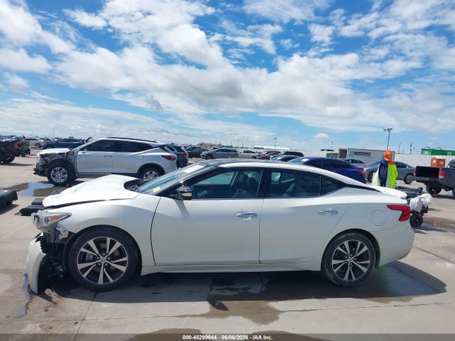 Продажа на аукционе авто 2017 Nissan Maxima 3.5 Sl, vin: 1N4AA6AP3HC386395, номер лота: 45299944