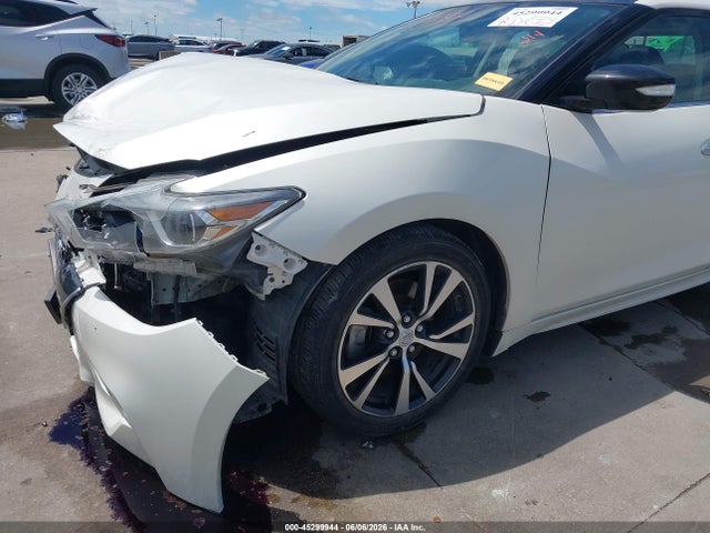 Продажа на аукционе авто 2017 Nissan Maxima 3.5 Sl, vin: 1N4AA6AP3HC386395, номер лота: 45299944