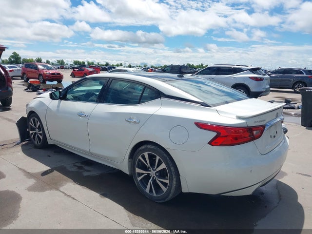 Продажа на аукционе авто 2017 Nissan Maxima 3.5 Sl, vin: 1N4AA6AP3HC386395, номер лота: 45299944