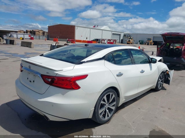 Продажа на аукционе авто 2017 Nissan Maxima 3.5 Sl, vin: 1N4AA6AP3HC386395, номер лота: 45299944