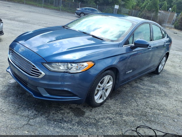 Ford Fusion Hybrid S 2018 3FA6P0UU0JR235914 Image 2