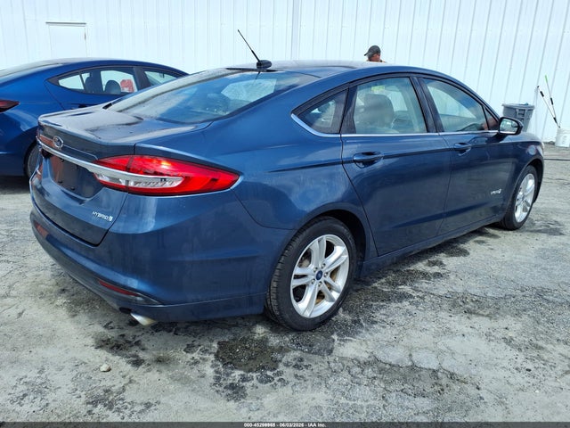 Ford Fusion Hybrid S 2018 3FA6P0UU0JR235914 Image 4