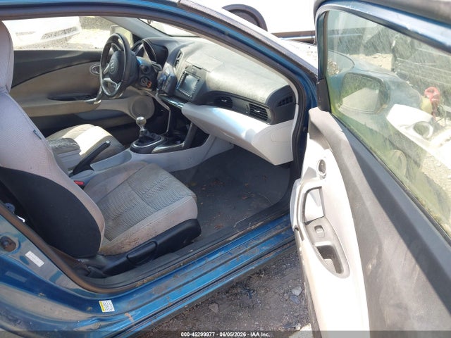2011 Honda Cr-z Ex მანქანა იყიდება აუქციონზე, vin: JHMZF1C62BS007386, აუქციონის ნომერი: 45299977