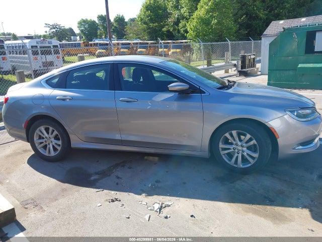 Продаж на аукціоні авто 2016 Chrysler 200 Limited, vin: 1C3CCCAB1GN110921, номер лоту: 45299981