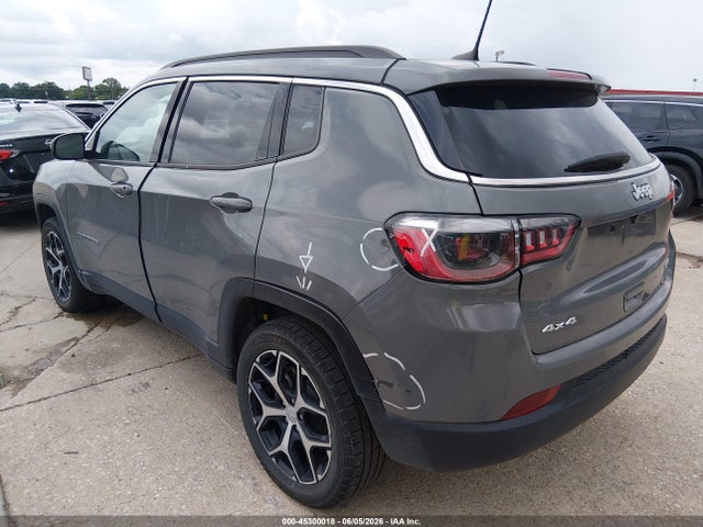 2024 Jeep Compass Latitude 4x4 მანქანა იყიდება აუქციონზე, vin: 3C4NJDBN8RT604706, აუქციონის ნომერი: 45300018