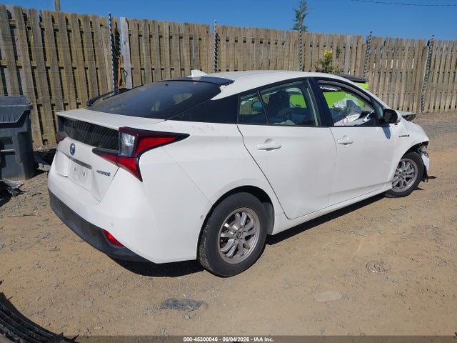 Aukcja sprzedaży 2019 Toyota Prius Le, vin: JTDL9RFU3K3002974, numer aukcji: 45300046