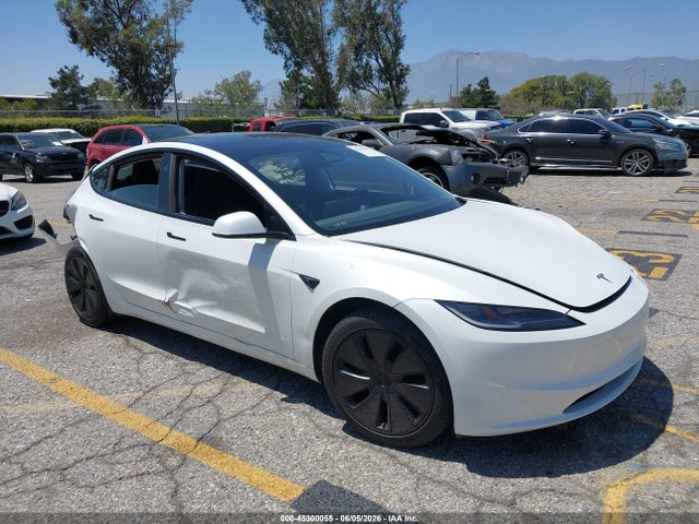 Продаж на аукціоні авто 2024 Tesla Model 3 Long Range Dual Motor All-wheel Drive/rear-wheel Drive, vin: 5YJ3E1EA7RF786206, номер лоту: 45300055