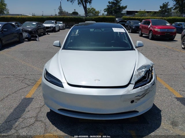 Aukcja sprzedaży 2024 Tesla Model 3 Long Range Dual Motor All-wheel Drive/rear-wheel Drive, vin: 5YJ3E1EA7RF786206, numer aukcji: 45300055