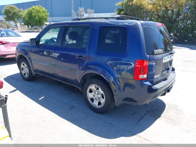 Продаж на аукціоні авто 2013 Honda Pilot Lx, vin: 5FNYF3H21DB009936, номер лоту: 45300168