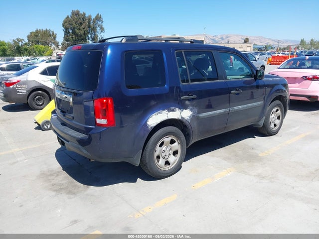 Продаж на аукціоні авто 2013 Honda Pilot Lx, vin: 5FNYF3H21DB009936, номер лоту: 45300168