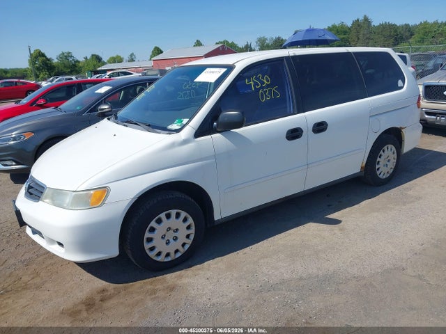 45300375 :رقم المزاد ، 5FNRL18522B006424 vin ، 2002 Honda Odyssey Lx مزاد بيع