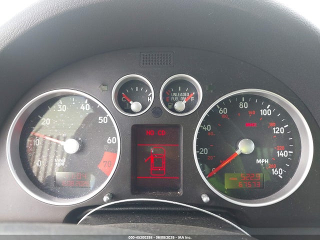 45300398 :رقم المزاد ، TRUUC28N1Y1019978 vin ، 2000 Audi Tt مزاد بيع