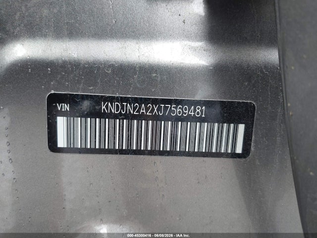 Продаж на аукціоні авто 2018 Kia Soul, vin: KNDJN2A2XJ7569481, номер лоту: 45300416