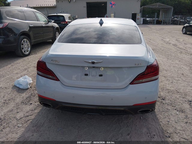 Auction sale of the 2019 Genesis G70 3.3t Advanced, vin: KMTG34LE9KU026145, lot number: 45300427
