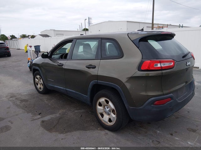 2014 Jeep Cherokee Sport მანქანა იყიდება აუქციონზე, vin: 1C4PJLAB0EW194370, აუქციონის ნომერი: 45300441