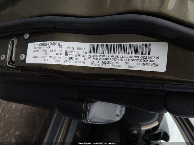 2014 Jeep Cherokee Sport მანქანა იყიდება აუქციონზე, vin: 1C4PJLAB0EW194370, აუქციონის ნომერი: 45300441