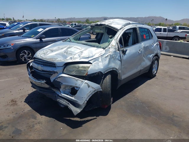 45300462 :رقم المزاد ، 3GNCJLSB2GL262200 vin ، 2016 Chevrolet Trax Lt مزاد بيع