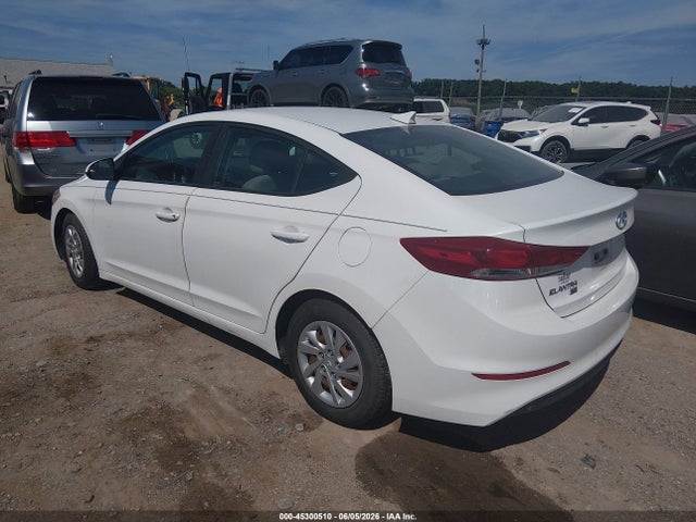 2017 Hyundai Elantra Se მანქანა იყიდება აუქციონზე, vin: 5NPD74LF9HH103677, აუქციონის ნომერი: 45300510