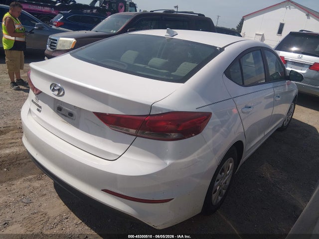 2017 Hyundai Elantra Se მანქანა იყიდება აუქციონზე, vin: 5NPD74LF9HH103677, აუქციონის ნომერი: 45300510