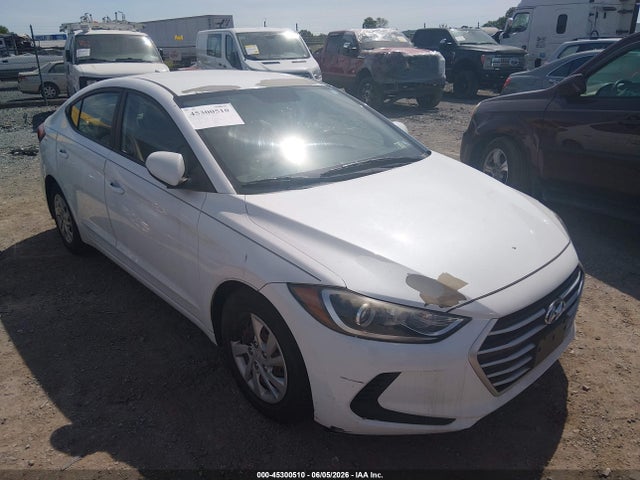2017 Hyundai Elantra Se მანქანა იყიდება აუქციონზე, vin: 5NPD74LF9HH103677, აუქციონის ნომერი: 45300510