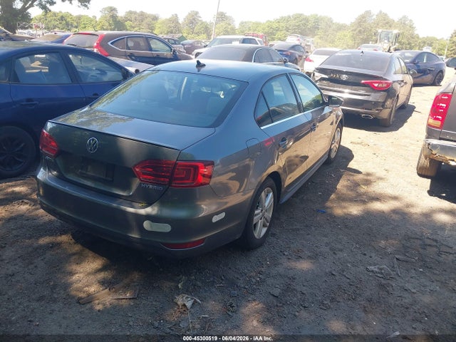 2014 Volkswagen Jetta Hybrid Sel მანქანა იყიდება აუქციონზე, vin: 3VW637AJ9EM207960, აუქციონის ნომერი: 45300519