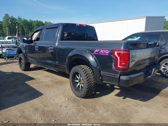 45300595 :رقم المزاد ، 1FTFW1EG8FFC56137 vin ، 2015 Ford F-150 Platinum مزاد بيع