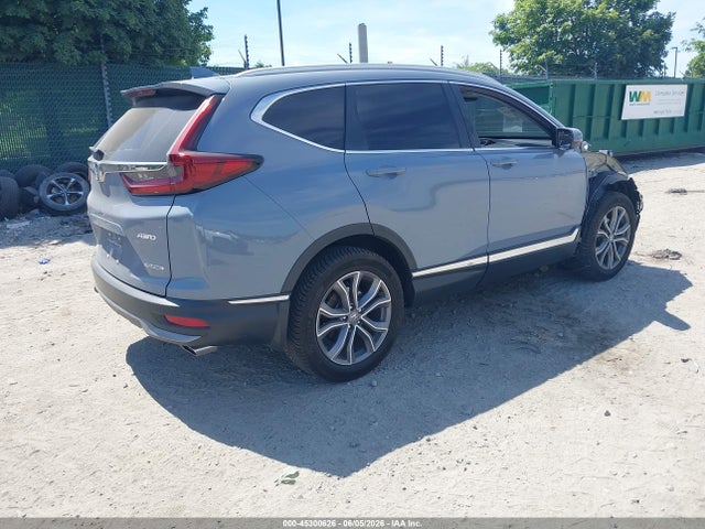 Продаж на аукціоні авто 2021 Honda Cr-v Awd Touring, vin: 2HKRW2H90MH662156, номер лоту: 45300626