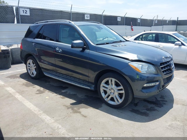 45300667 :رقم المزاد ، 4JGDA2EB4EA388514 vin ، 2014 Mercedes-benz Ml 350 Bluetec 4matic مزاد بيع