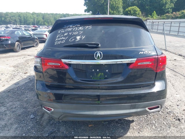 2014 Acura Mdx მანქანა იყიდება აუქციონზე, vin: 5FRYD3H23EB014707, აუქციონის ნომერი: 45300669