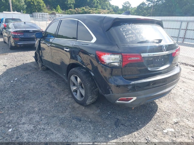 2014 Acura Mdx მანქანა იყიდება აუქციონზე, vin: 5FRYD3H23EB014707, აუქციონის ნომერი: 45300669