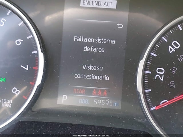 45300681 :رقم المزاد ، 2T3W1RFVXKW043838 vin ، 2019 Toyota Rav4 Xle مزاد بيع