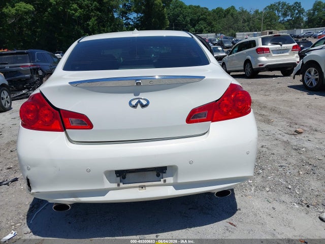 2013 Infiniti G37 Journey მანქანა იყიდება აუქციონზე, vin: JN1CV6AP4DM305239, აუქციონის ნომერი: 45300683