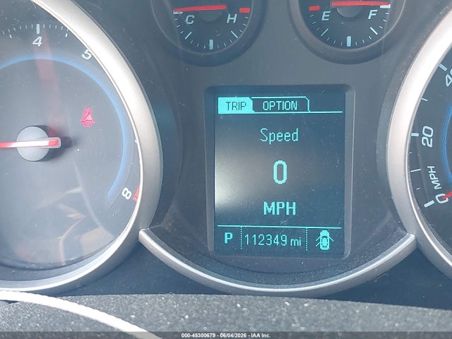 1G1PC5SB7E7186239 Chevrolet Cruze 1lt Auto
